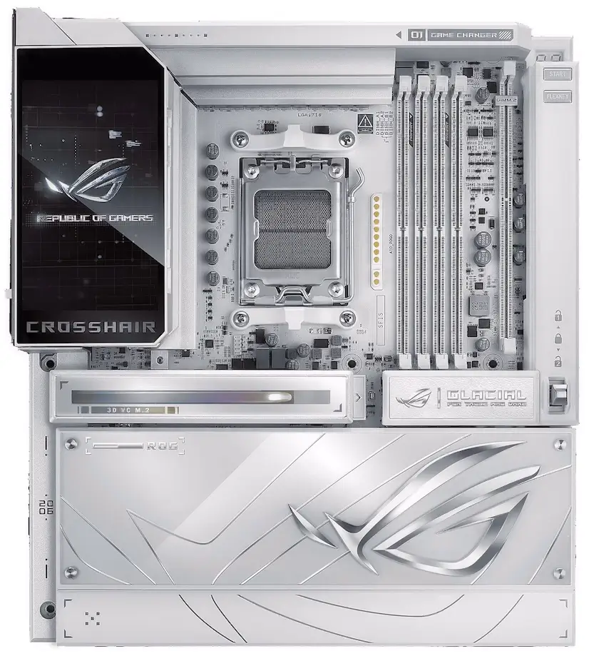 Montaje Placa Base ASUS ROG CROSSHAIR X870E GLACIAL Torrelaguna Torrelaguna PC - Montaje Placa Base ASUS ROG CROSSHAIR X870E GLACIAL Torrelaguna